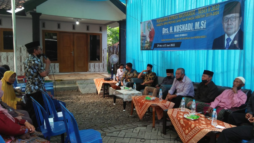 Warga Widoro Probolinggo Ngeluh Anggota DPRD Jatim Soal Mesin Pompa Air